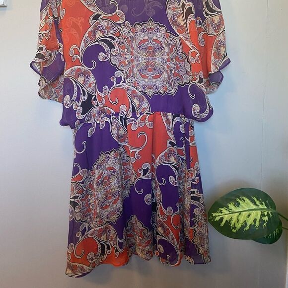 Apt 9 Medium Print Dress - Picture 4 of 4